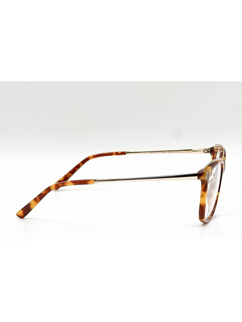 Ann Taylor Atp817 C02 Honey Tortoise Authentic Eyeglasses 49-15-135